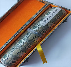 子长书画装裱案例